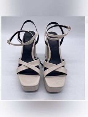 Zara Platform Block Heel Sandals